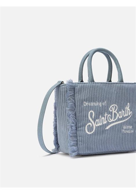 Borsa mini a coste SAINT BARTH | VAMI025 VANITY MINI CORDUROY00299I 36 EMB